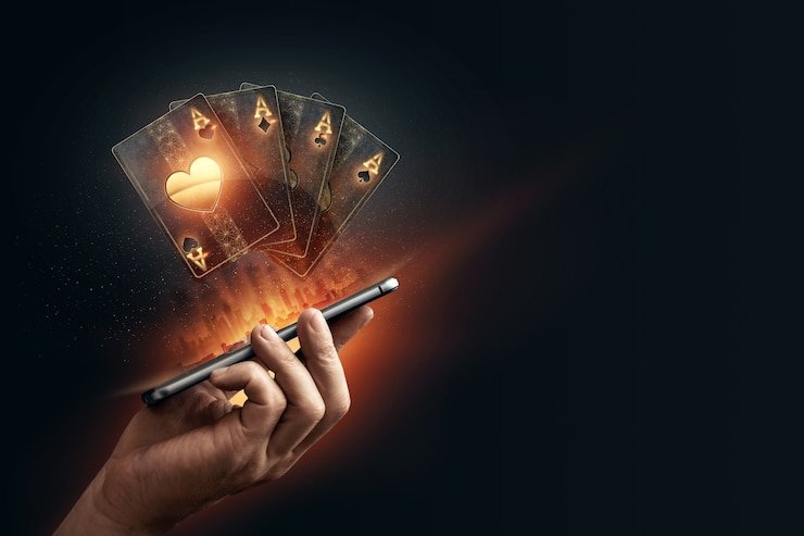 Tampilan ponsel Monopoly Live menampilkan papan permainan, tombol kontrol taruhan, dan indikator saldo real-time